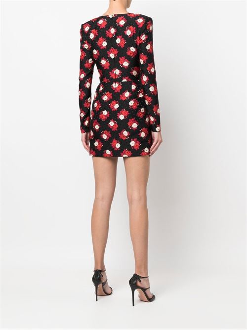 Short dress with print SAINT LAURENT | 701248Y6E711376